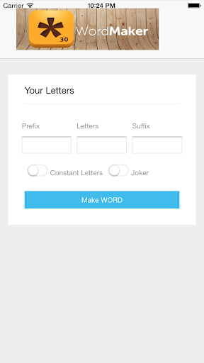 Word Maker - Scrabble Helper
