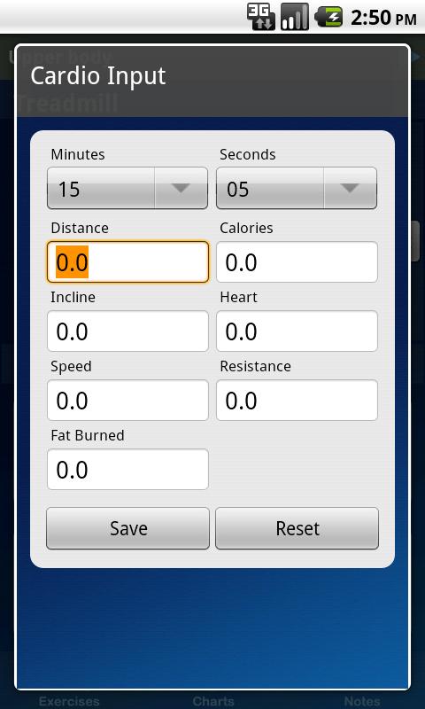 GymBook Fitness &amp; Workout Log Screen 3