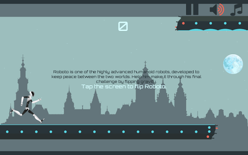 【免費休閒App】Roboto Flip Runner-APP點子