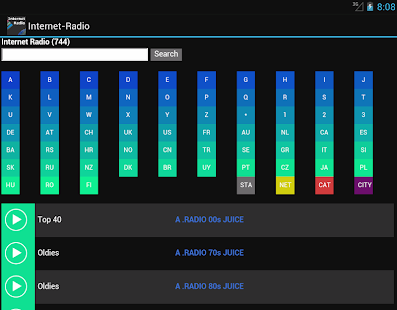 Internet Radio Screenshots 4