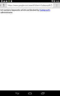 Codeproof Secure Browser Screenshots 2