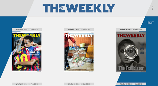 The FIFA Weekly Tablets