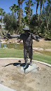 Palm Creek Welcome Statue