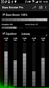  Bass Booster Pro: miniatura da captura de tela  