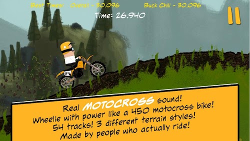 Android application Moto McSteed Motocross Racing screenshort