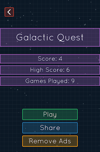 【免費街機App】Galactic Quest-APP點子