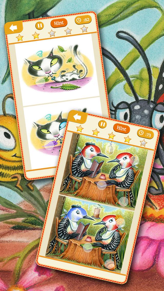 Find the Differences Animals Screen 2