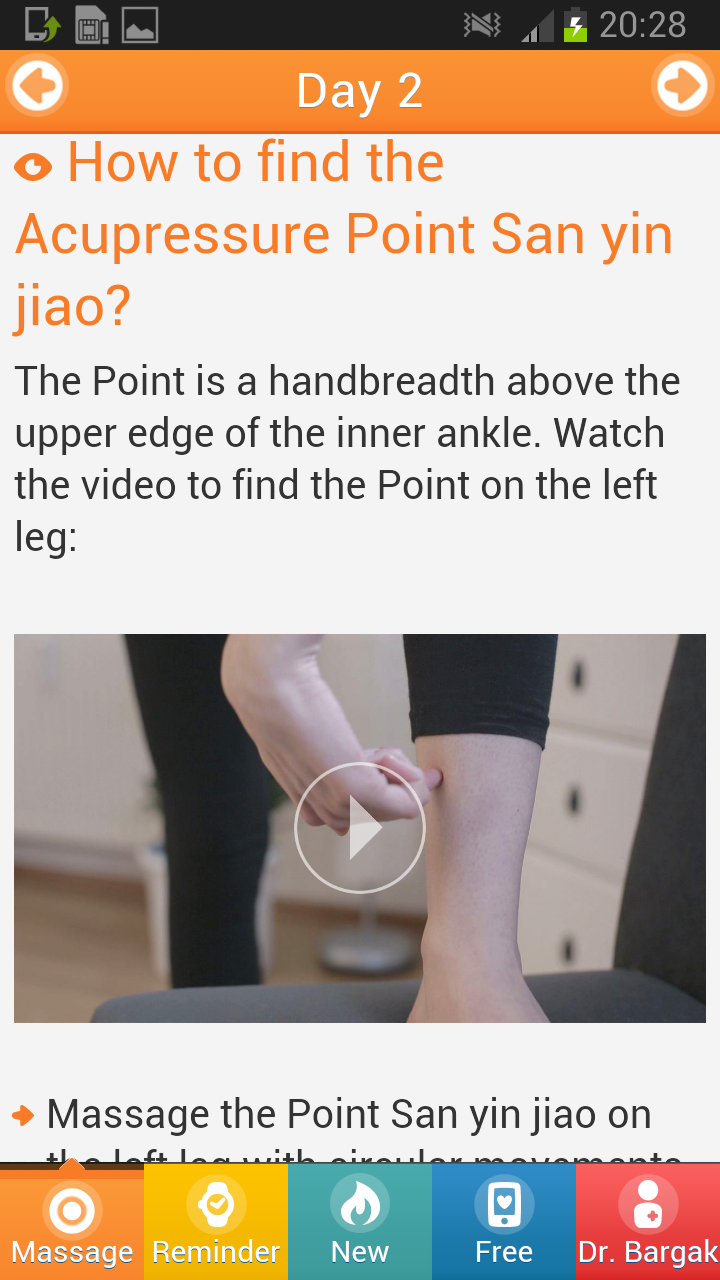 Beauty Acupressure Points + Screen 2