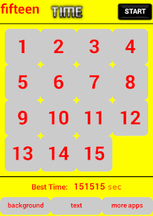 fifteen Puzzle 15