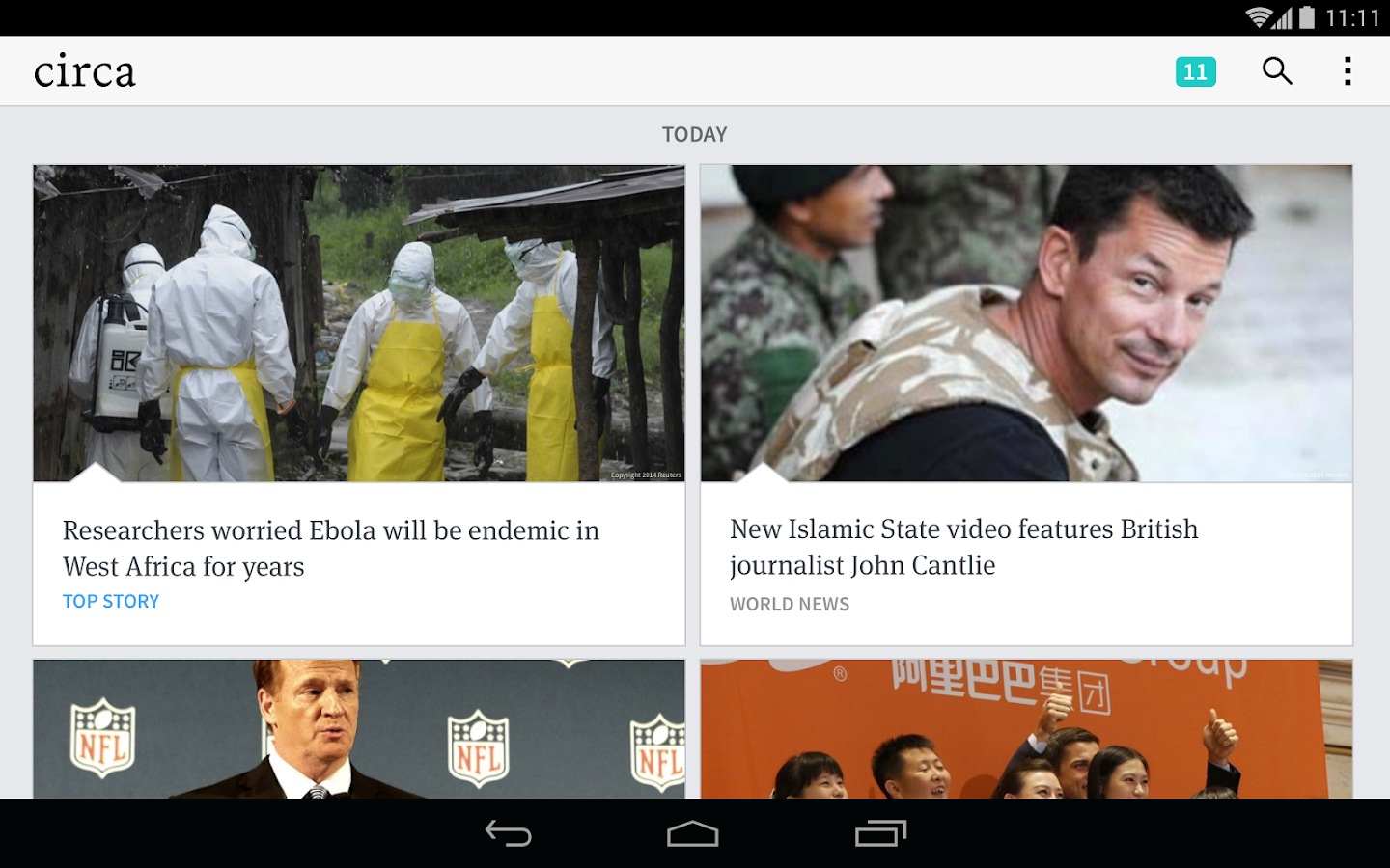 Circa News - screenshot