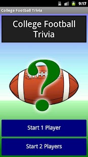 College Football Trivia