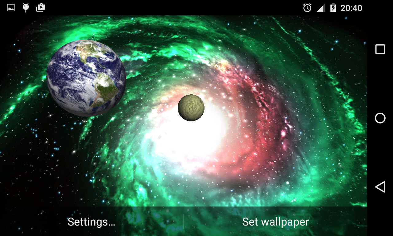 3D Galaxy Live Wallpaper Google Play Store Revenue Download