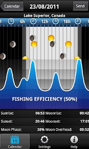 Screenshot Fishing Calendar Lite v1.0.9