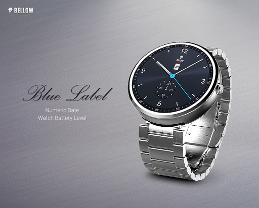 Blue Label watchface by Bellow