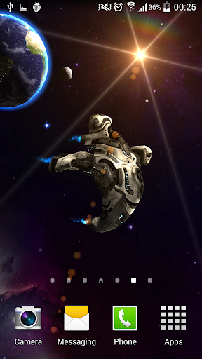 【免費個人化App】Space Explorer 3D - LWP Free-APP點子