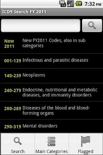 Lastest ICD-9 Medical Code Search FY11 APK for Android
