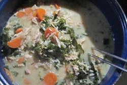 Creamy Lemon Chicken Soup