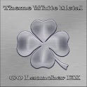 GO Launcher Theme White Metal logo