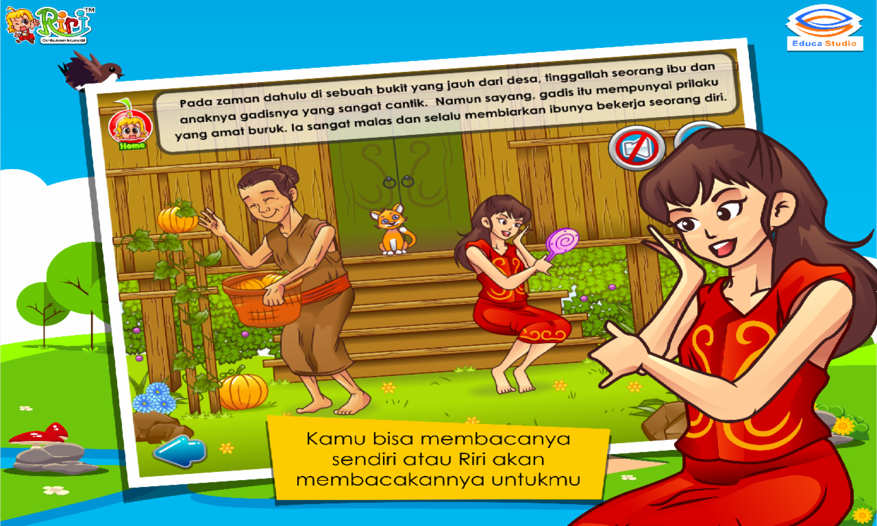 Gambar Kartun Anak Nusantara  Top Gambar