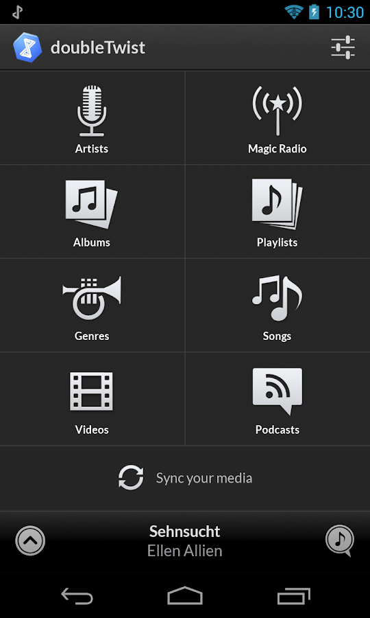 doubleTwist Music Player - screenshot