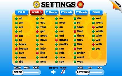 Sight Words Learning Games & F poster 7