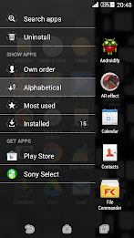 Xperien Theme Black Tiles poster 4