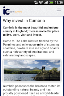Invest in Cumbria Screenshots 1