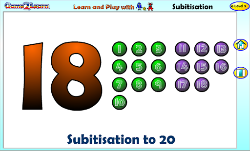 【免費教育App】Subitisation to 20 with Q&A-APP點子