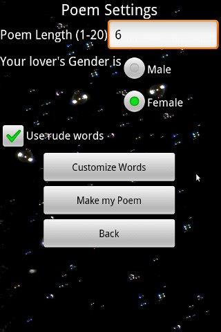 Love Poem Generator (Free) - screenshot