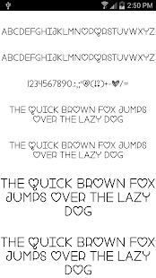 Fonts for FlipFont 17