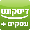 Israel Discount Bank Business+ logo