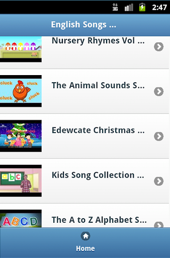 English Kids Songs