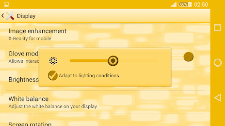 Xperien Theme Neon Yellow poster 11