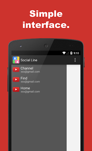 SocialLine for YouTube