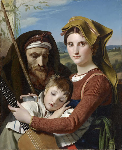 Roman Shepherd Family in the Campagna