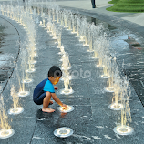 Playing with water by Koh Chip Whye -  
