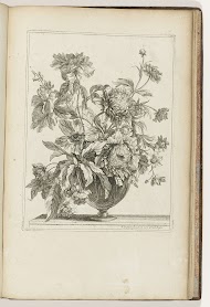 Boeket in glazen vaas