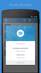 How to get Flat Fusion 3.4.0 unlimited apk for pc