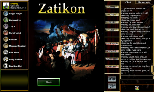 Army of Zatikon: Cards Chess