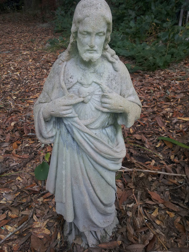 Sacred Heart Memorial Statue 