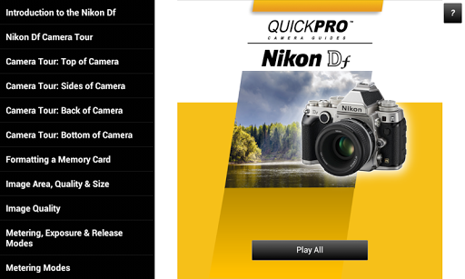 【免費攝影App】Guide to Nikon Df-APP點子