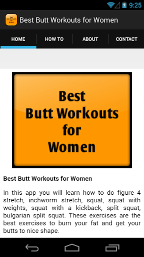 【免費健康App】Best Butt Workouts for Women-APP點子