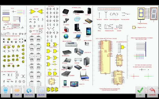 【免費生產應用App】palmDraft(lite) ElectronicsCAD-APP點子