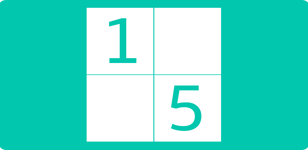 Пятнадцать дел. Игра 15. Puzzle 15 icon. Puzzle 15 game. Image for game Puzzle 15.