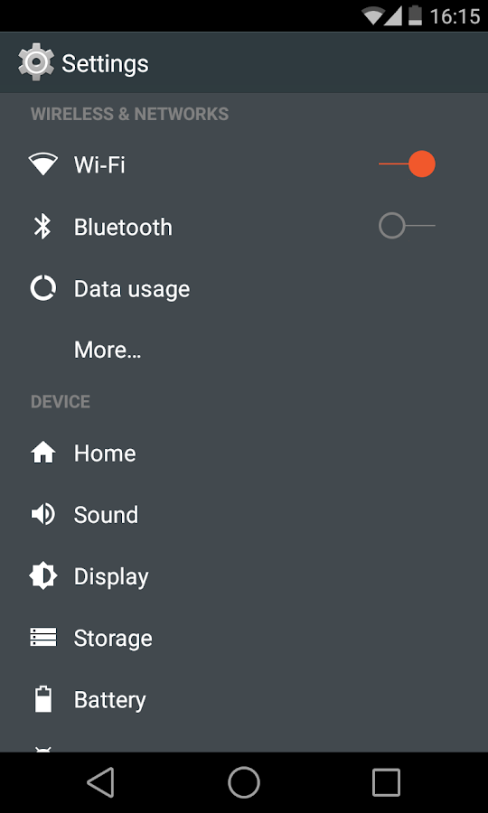 Orange Lollipop - CM11 Theme - screenshot