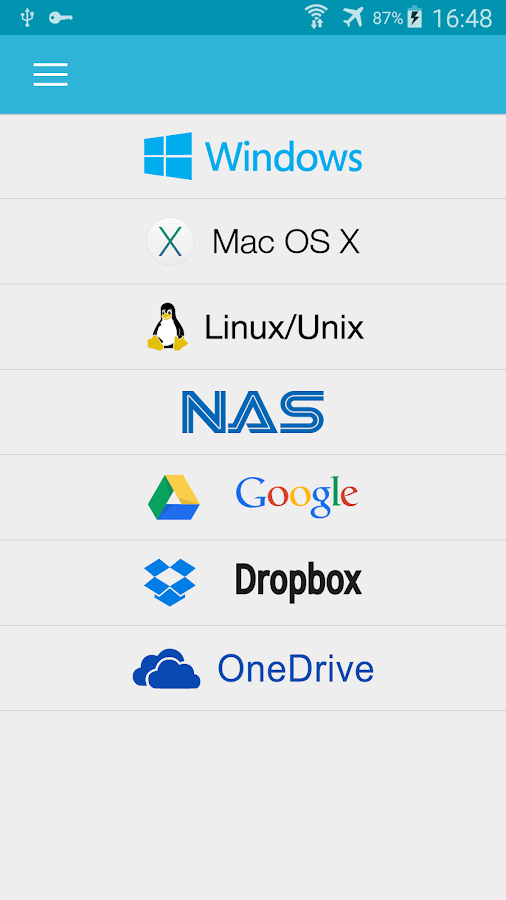 File Explorer (PC, Mac, NAS) Google Play の Android アプリ