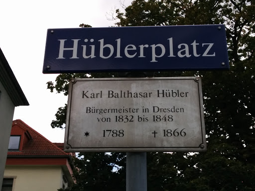Gedenktafel Karl Balthasar Hübler