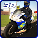 911 Police Motorcycle Cop Sim mobile app icon