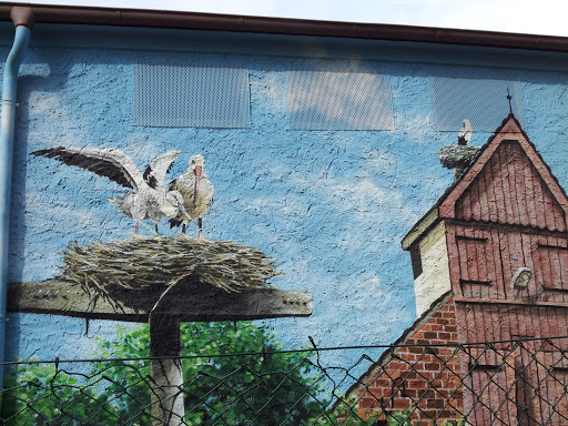 Storchen Mural