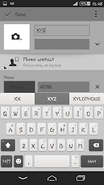 Texture Gray Xperien Theme poster 5